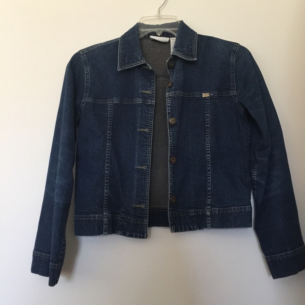 Donated Liz Claiborne Lizwear Small denim Jean jacket